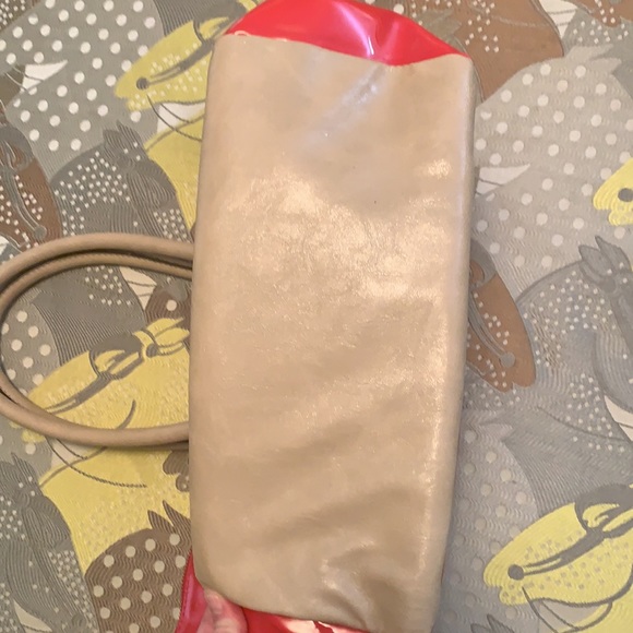 Large Anne Klein Patent Leather Red Bag - Picture 10 of 10